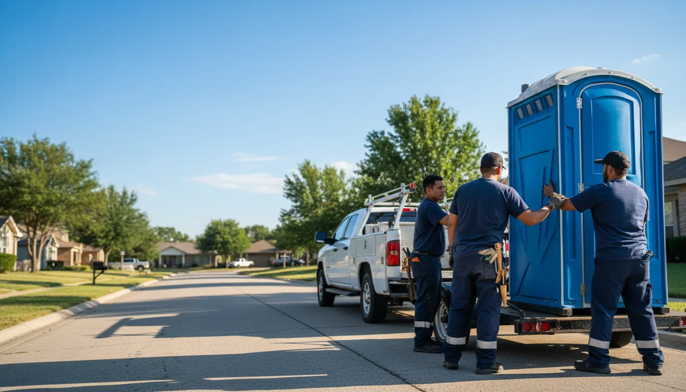 Portable Toilet Rental in Argyle, TX near me